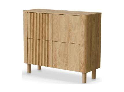 Comoda inalta ARANGO 110x93x40cm stejar Hickory