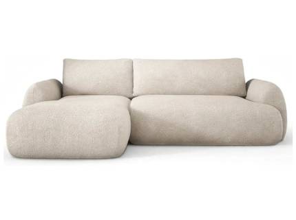 Coltar extensibil MONDI S cu lada pentru depozitare, personalizabil 273x183cm