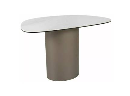 Masuta BELLO B din sticla securizata si ceramica spaniola Nature Cloud 75x50xH50cm