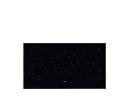 Plita incorporabila vitroceramica Smeg SE395ETB, 90 cm latime
