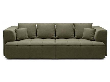Canapea cu reglaj electric ALBIO cu extensie individuala, personalizabila 286x114cm