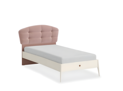 Pat cu tablie (100x200cm) ELEGANCE