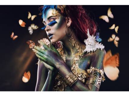 Tablou BUTTERFLY 120X80cm 