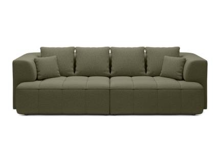 Canapea cu reglaj electric ALBIO cu extensie individuala, personalizabila 286x114cm