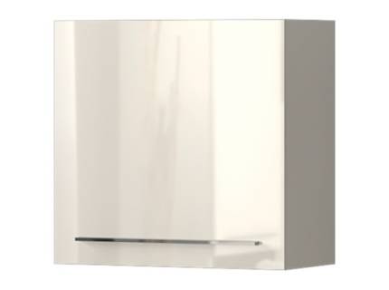 Corp suspendat cu 1 usa PIANO BEIGE 60x57x29cm bej lucios, manere crom