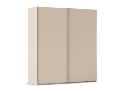 Dulap cu usi glisante TARO 201x223x69cm champagne, maner aluminiu 