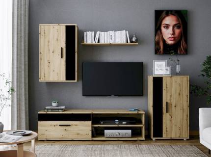 Set living BENSON BLACK