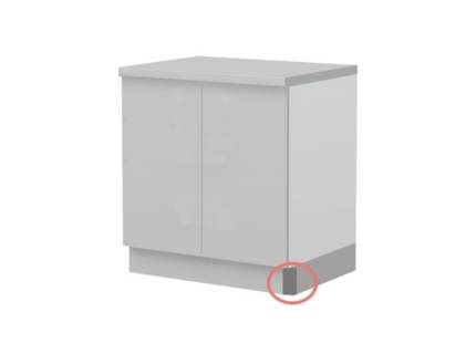 Colt pentru imbinarea plintei frontale si laterale 