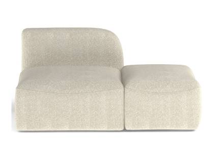 Modul sezlong dreapta CANDELO 126x92cm personalizabil