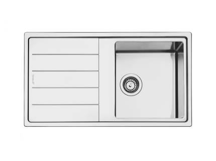 Chiuveta de bucatarie Smeg LDR861-2, 86 cm latime, inox