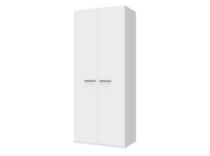 Dulap cu 2 usi cu balamale ALL ROOM CONCEPT 92x224x56cm alb mat