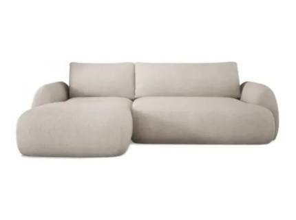 Coltar extensibil MONDI S cu lada pentru depozitare, personalizabil 273x183cm