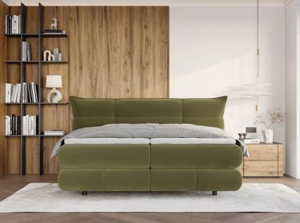 Pat Boxspring cu reglaj electric AURIS 140/ 160/ 180cm personalizabil