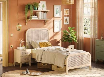 Pat cu tablie (100x200cm) LOOF