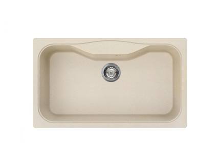 Chiuveta de bucatarie Smeg LSEG860AV2, 86 cm, crem
