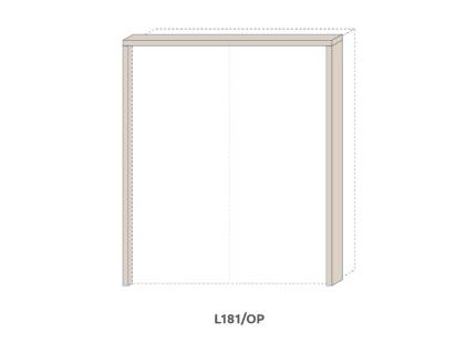 Rama passepartout dulap cu led 182cm OPERA