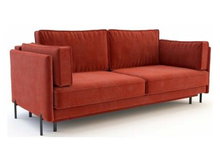 Canapea extensibila ADELE cu lada pentru depozitare, personalizabila 210x105cm