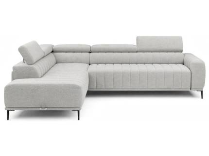 Coltar extensibil (160cm) GANDI cu lada pentru depozitare, tetiere reglabile, personalizabil 301x204cm