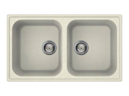 Chiuveta de bucatarie Smeg LZ862P, 86 cm, crem