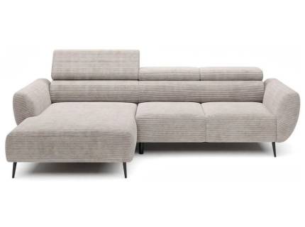 Coltar cu reglaj electric ALISSON S cu tetiere reglabile, personalizabil 277x174cm