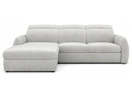 Coltar extensibil SANCHO S cu tetiere reglabile, lada pentru depozitare, personalizabil 262x185cm