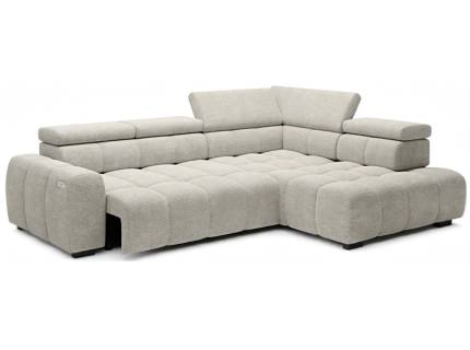 Coltar cu reglaj electric BULL L cu tetiere reglabile, personalizabil 297x205cm