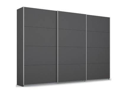 Dulap cu usi glisante KULMBACH 271x210x62cm gri metalic configurabil