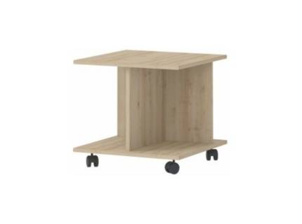 Masuta cu roti 55x55cm KIKI NATURAL