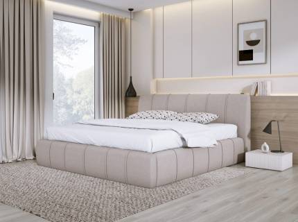 Cadru pat tapitat SOUL SR 140/ 160/ 180cm personalizabil 