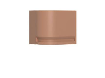 Corp suspendat rotunjit pe stanga 40x36cm INTEGRA 