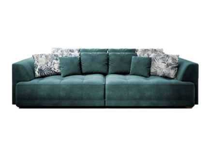Big sofa cu reglaj electric TIGA cu extensie individuala, personalizabila 302x136cm