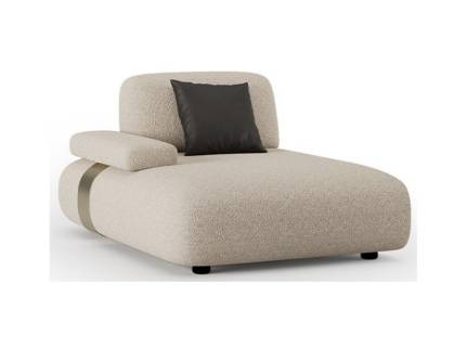 Modul sezlong FRANKA personalizabil 115x166xH81cm