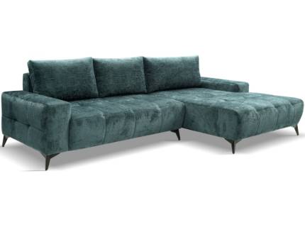 Coltar extensibil MAURO cu lada pentru depozitare, personalizabil 290x175cm