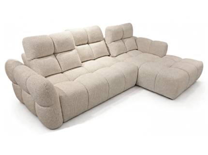 Coltar CALMA MINI fix cu tetiere reglabile, spatar reglabil, personalizabil 267x176cm