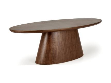 Masa VAGNER din MDF si furnir natural nuanta nucului 220x98xH76cm