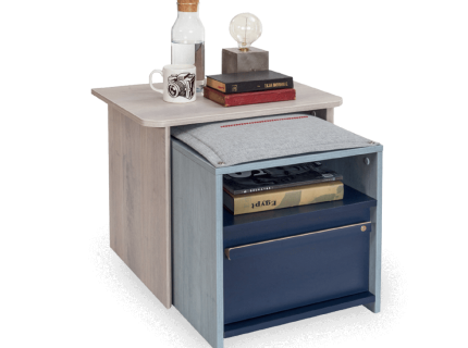 Noptiera cu raft TRIO 