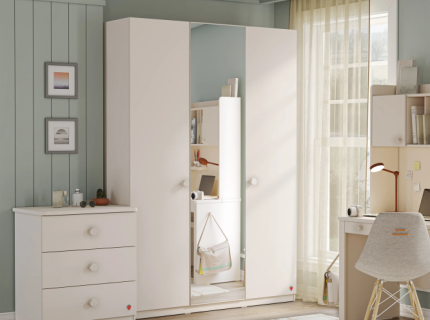  Dulap cu 3 usi si oglinda VARIA