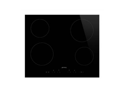 Plita incorporabila vitroceramica Smeg SE364TD, 60 cm