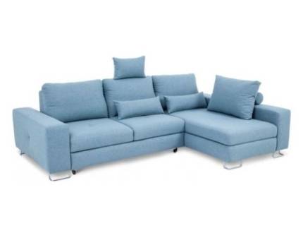 Coltar extensibil ASTI cu lada pentru depozitare, spatar reglabil, personalizabil 260x188cm