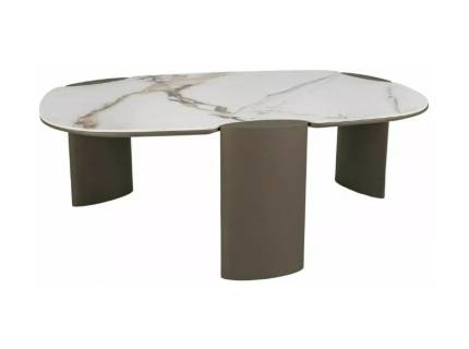 Masuta ADORO B din MDF si ceramica Spaniola AMBER BIANCO 105x67xH38cm