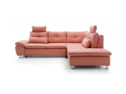 Coltar extensibil MADEIRA L cu lada pentru depozitare, personalizabil 277x245cm