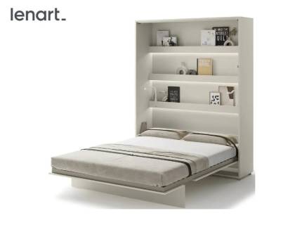 LENART BED CONCEPT BC-12 pat (160x200cm) rabatabil pe perete 171x46-228x218cm casmir