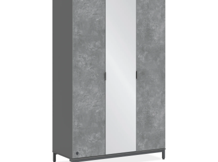 Dulap cu 3 usi SPACE GREY 