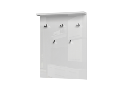 Cuier mare PIANO WHITE 76x100cm alb lucios