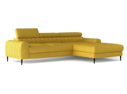 Coltar extensibil NAVAS MINI cu lada pentru depozitare, tetiere reglabile, personalizabil 240x165cm