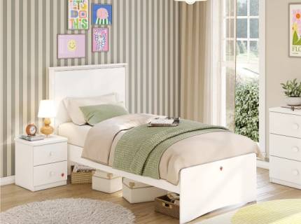  Pat (100x200cm) VARIA WHITE