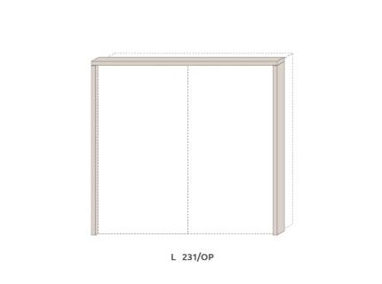 Rama passepartout dulap 230cm OPERA