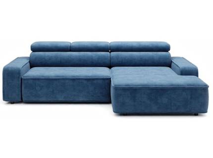 Coltar cu reglaj electric LIAM S cu tetiere reglabile, personalizabil 282x173cm