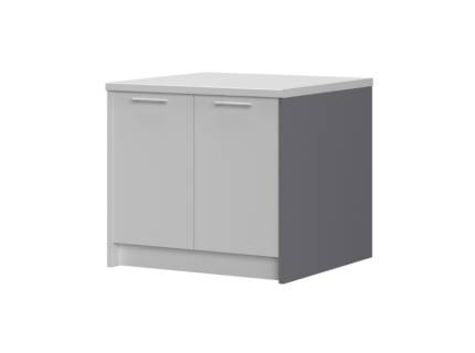 Panou aditional mat pentru insula cu usi sau sertare 90cm LDP90-R 