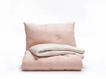 Set cuvertura roz TOON